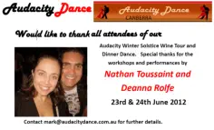 Nathan and Deanna workshops 2012